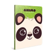 Thumbnail 3 of Gipta Тетрадка Анимо, А4, бяла хартия, малки квадратчета, картонена корица, 60 листа