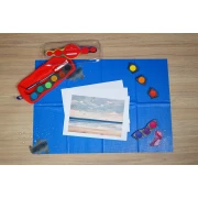 Thumbnail 2 of Panta Plast Предпазна мушама за рисуване, 65 x 45 cm, синя