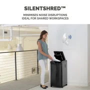 Thumbnail 6 of Шредер за унищожаване на документи Fellowes Auto Max 350C, автоматично захранващ се, P-4, обем на коша 68 L, време за работа 45 мин, Cross-Cut