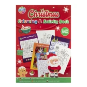 Thumbnail 2 of Moxy Книжка за оцветяване и дейности, коледна, А4, 64 страници