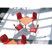 Thumbnail 3 of Градински стол RFG Vito, пластмасов, до 120 kg, червен