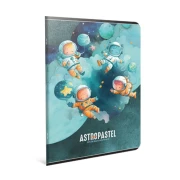 Thumbnail 4 of Gipta Тетрадка Astropastel, А4, бяла хартия, малки квадратчета, картонена корица, 60 листа
