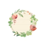 Thumbnail 1 of Gespaensterwald Етикет за подарък Цветя