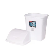 Thumbnail 2 of Кош Planet с люлеещ капак, 9 L, бял, 255 x 195 x 365 cm