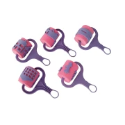 Thumbnail 1 of Nowa Szkola Валяк за рисуване, с мотиви градче, 15 cm, 5 броя