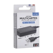 Thumbnail 2 of Четец за карти TNB, универсален, USB 2.0, черен