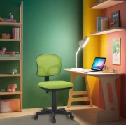 Thumbnail 6 of Детски стол RFG Honey Black, меш, до 100 kg, зелен