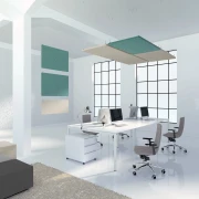 Thumbnail 2 of Стоманено въже Narbutas Modus, за окачване на шумоизолиращ панел, 1200 mm, метал хром, 4 броя