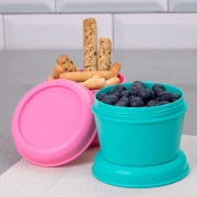 Thumbnail 2 of Milan Кутия за храна Sunset, кръгла, тюркоаз, 250 ml