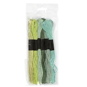 Thumbnail 2 of Creativ Company Конци за тъкане, зелени