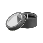 Thumbnail 1 of Cool Свещ Sioko, в метална кутия, 6 х 3.2 cm, черна