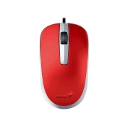 Thumbnail 3 of Мишка Genius DX-120, с кабел, USB Type-A, 3 бутона, червена