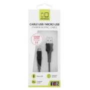 Thumbnail 3 of Кабел TNB micro USB/USB A, 2 m, черен