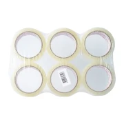 Thumbnail 3 of Office 1 Тиксо, акрилно, 48 mm x 60 m, безшумно, безцветно, 6 броя