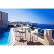 Thumbnail 3 of Бар стол RFG Joy, пластмасов, до 120 kg, бял