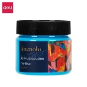 Thumbnail 2 of Deli Акрилна боя Finenolo, в бурканче, 100 ml, синя