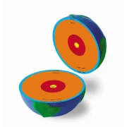 Thumbnail 3 of Learning Resources Модел на земята - напречно сечение