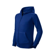 Thumbnail 2 of Malfini Детски суитшърт Zipper 412, поларен, размер 158 cm, възраст 12 години, син