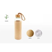 Thumbnail 4 of Office 1 Бутилка Sunset, стъклена, с ленен калъф, 500 ml