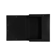 Thumbnail 2 of Exacompta Бокс с ластик, A4, PP, 4 cm, черен