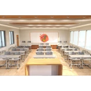 Thumbnail 6 of Ергономичен чин и стол RFG Istudy White, от I до VIII клас, 600 х 400 х 700 mm, плот светъл бук, бели крака