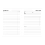 Thumbnail 2 of Filofax Планер за срещи, A5, бял