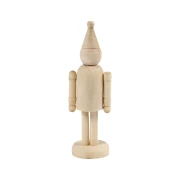 Thumbnail 1 of Creativ Company Фигура човече за декорация, с шапка, 13 cm