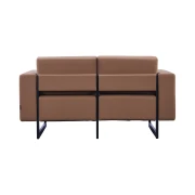 Thumbnail 4 of Диван RFG Toledo, двуместен, екокожа, метална основа, кафяв