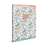 Thumbnail 3 of Gipta Тетрадка Last, А4, бяла хартия, малки квадратчета, картонена корица, шита, 60 листа