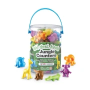 Thumbnail 3 of Learning Resources Комплект Диви животни, за броене и сортиране, 72 броя