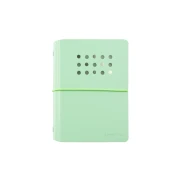 Thumbnail 2 of Sworld Тефтер ME, А7, с 6 ринга, ластик, бели листове, 40 листа, зелен