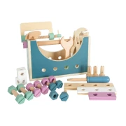 Thumbnail 10 of Small Foot Кутия с инструменти 2 в 1, дървена