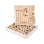 Thumbnail 3 of Small Foot Кубчета за създаване на думи, дървени