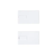 Thumbnail 3 of Office 1 USB флаш памет Credit Card, USB 2.0, 16 GB, без лого, бяла