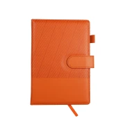 Thumbnail 2 of Office 1 Бележник, с магнитно закопчаване, без дати, А5, оранжев