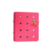 Thumbnail 2 of Sworld Тефтер ME, с 3 ринга, ластик, бели листове, 40 листа, червен