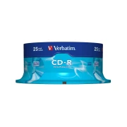 Thumbnail 2 of CD-R Verbatim, 700 MB, 52x, със защитно покритие, 25 броя в шпиндел