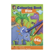 Thumbnail 2 of Moxy Книжка за оцветяване Динозавър, А5, 64 страници