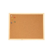 Thumbnail 3 of Office 1 Коркова дъска, с дървена рамка, 60 x 90 cm, в комплект с 5 пинчета