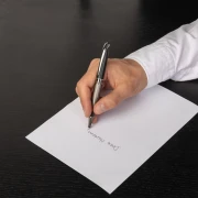 Thumbnail 4 of Cerruti 1881 Химикалка Abbey Diamond, в кутия, черно-бежова