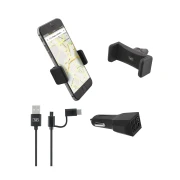 Thumbnail 2 of Комплект TNB Incar, 3 в 1, зарядно и стойка за кола, USB Type-C/Micro USB
