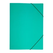 Thumbnail 1 of Папка, картонена, с ластик, UV лак, 235 х 325 mm, 350 g/m2, зелена