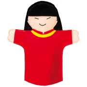 Thumbnail 6 of Nowa Szkola Кукли за ръка, децата на света, 25 cm, 14 броя