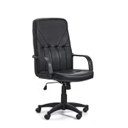 Thumbnail 2 of Директорски стол Mega, екокожа, Tilt механизъм, до 120 kg, черен