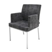 Thumbnail 3 of Кресло RFG Glory 4L, до 120 kg, с бяла основа, сглобена мостра