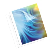 Thumbnail 2 of Fellowes Корици за термо подвързване, PVC, А4, 4 mm, бели, 100 броя