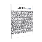 Thumbnail 3 of Gipta Тетрадка Beat, А4, бяла хартия, малки квадратчета, PP корица, 40 листа