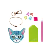 Thumbnail 3 of Moxy Ключодържател Котка, за рисуване с мъниста