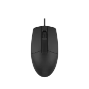 Thumbnail 3 of Мишка A4Tech OP-330S, с кабел, безшумна, USB, черна