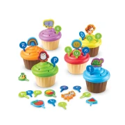 Thumbnail 6 of Learning Resources Игра с букви, във формата на кексчета, 64 части